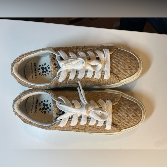 Tyler the Creator Golf Le Fleur potato sack shoes burlap converse - Picture 9 of 10